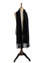 Load image into Gallery viewer, Medium black scarf