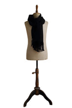 Load image into Gallery viewer, Medium black scarf