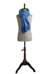 Medium blue scarf