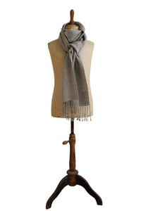 Medium light gray scarf