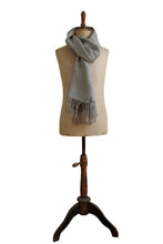 Load image into Gallery viewer, Medium light gray scarf