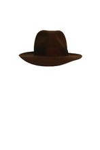 Load image into Gallery viewer, Fedora Felt Hat - Brown