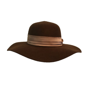 Capeline Hat - Brown