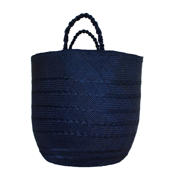 Large Dark Blue Basket