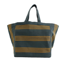 Load image into Gallery viewer, Oversized tote bag Green/Yellow